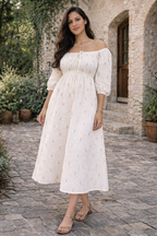 Seraphine Leaf Dress