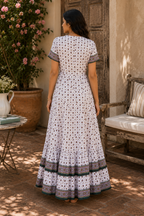Olive Grove Wrap Dress