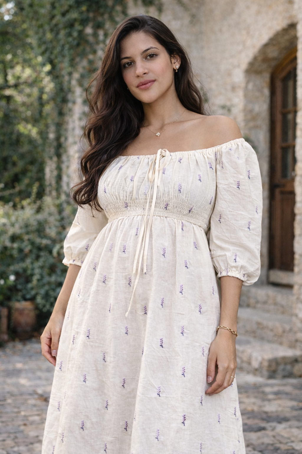 Seraphine Leaf Dress