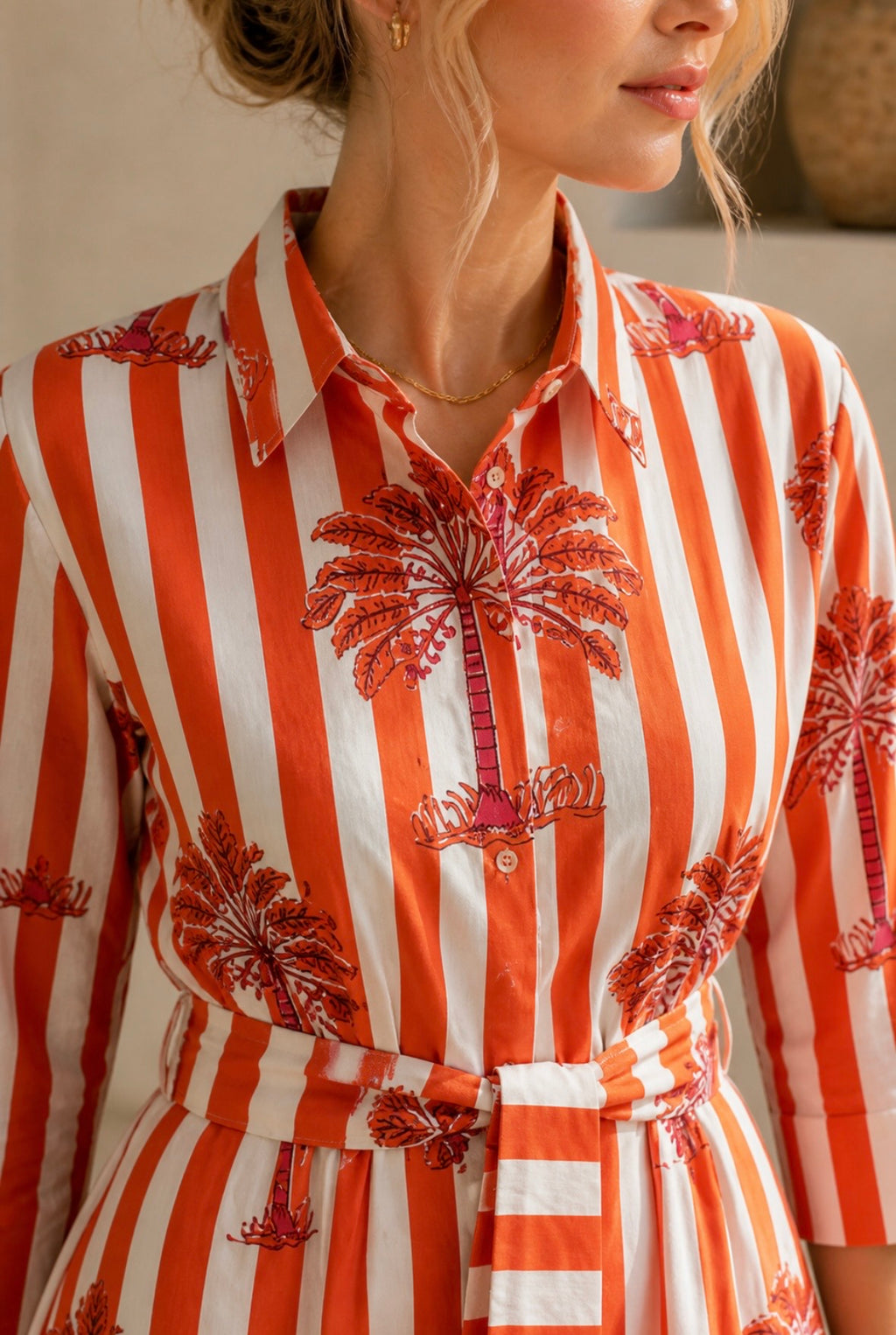 Sienna Palm Dress